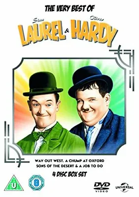 The Very Best Of Laurel & Hardy [DVD] [2015] Laurel Hardy 5053083044077 New!> • £12.91